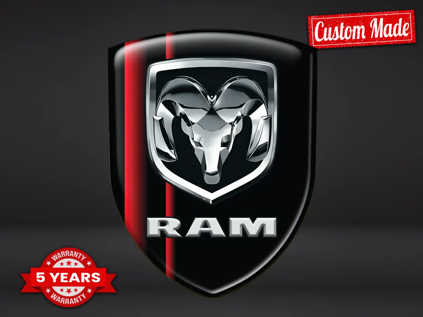 Dodge Autobadges Modern Pro Max Stilvoll Robust